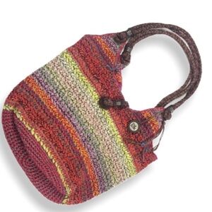 The Sak Crochet Boho Hobo Bag